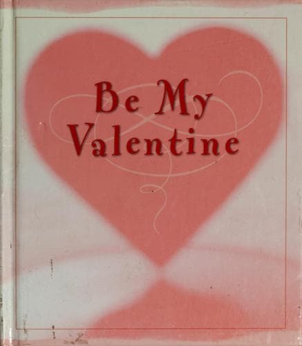 Tapa de Be my valentine
