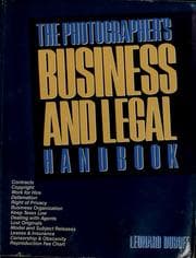 Tapa de The photographer's business and legal handbook