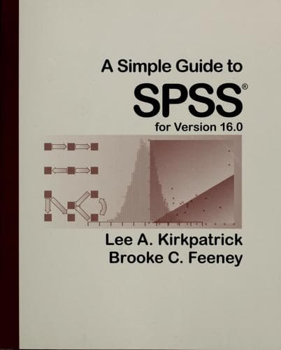 Tapa de A simple guide to SPSS