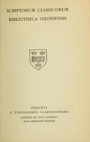 Tapa de Hyperidis orationes et fragmenta