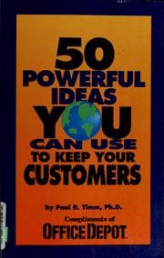Tapa de 50 powerful ideas you can use to keep your customers