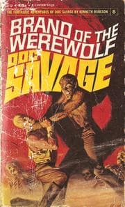 Tapa de Doc Savage. # 5.  The Brand of the Werewolf