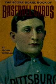 Tapa de The Score Board book of baseball cards