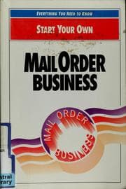 Tapa de Start your own mail order business