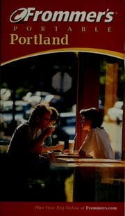 Tapa de Frommer's portable Portland