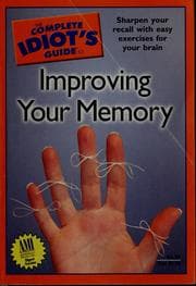 Tapa de The Complete Idiot's Guide to Improving Your Memory