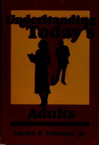 Tapa de Understanding today's adults