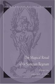 Tapa de The Magical Ritual of the Sanctum Regnum (Ibis Western Mystery Tradition)