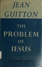 Tapa de The problem of Jesus