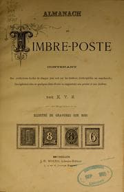 Tapa de Almanach du timbre-poste