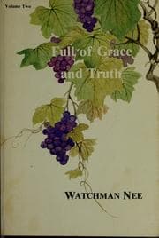 Tapa de Full of grace and truth