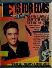 Tapa de E is for Elvis