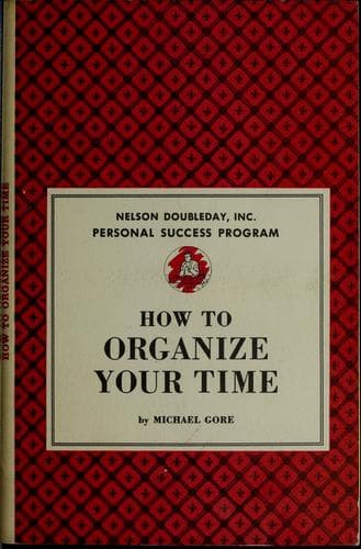 Tapa de How to organize your time