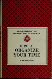 Tapa de How to organize your time
