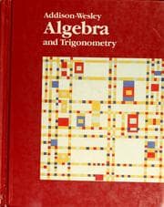 Tapa de Algebra and trigonometry