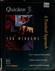 Tapa de Quicken 3 for windows