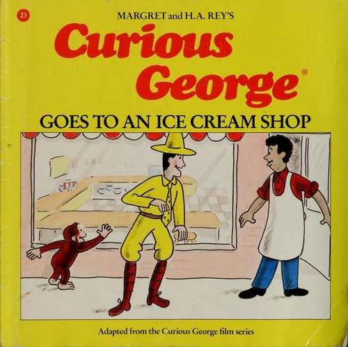 Tapa de Curious George goes to an ice cream shop