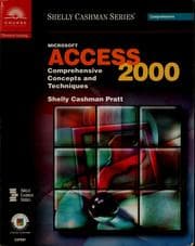 Tapa de Microsoft Access 2000