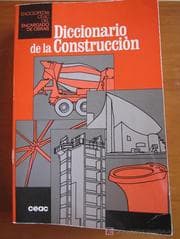 Tapa de Diccionario de la Construcción