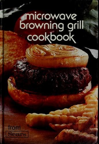 Tapa de Microwave browning grill cookbook