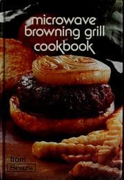 Tapa de Microwave browning grill cookbook