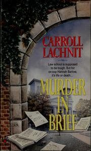 Tapa de Murder in brief