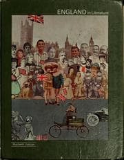 Tapa de England in literature (America reads)
