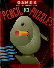 Tapa de Games magazine presents best pencil puzzles
