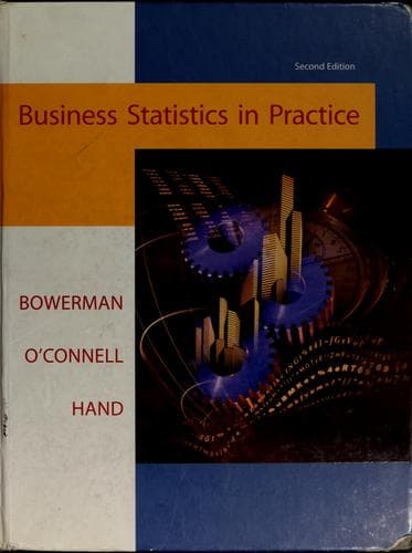 Tapa de Business statistics in practice