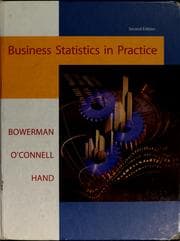Tapa de Business statistics in practice