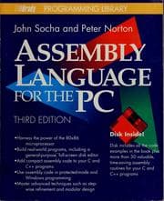 Tapa de Assembly language for the PC