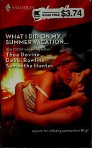 Tapa de What I did on my summer vacation..