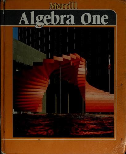 Tapa de Merrill algebra one