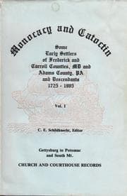 Tapa de Monocacy and Catoctin, Volume 1