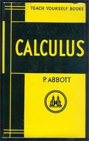Tapa de Teach yourself calculus