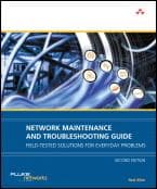 Tapa de Network maintenance and troubleshooting guide