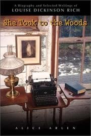 Tapa de She took to the woods