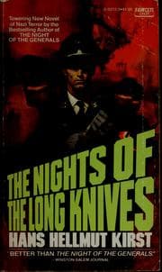 Tapa de The nights of the long knives
