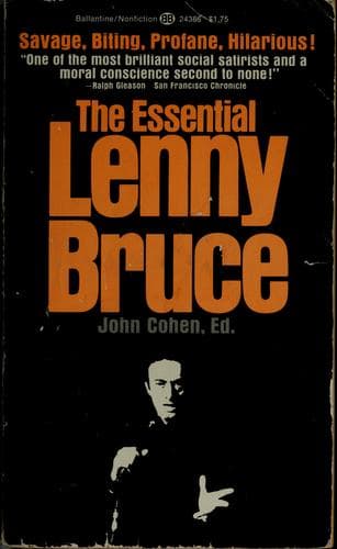 Tapa de The essential Lenny Bruce