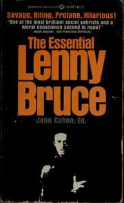 Tapa de The essential Lenny Bruce