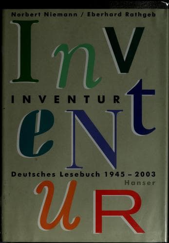 Tapa de Inventur
