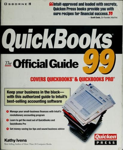 Tapa de QuickBooks 99