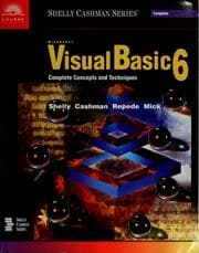Tapa de Microsoft Visual Basic 6