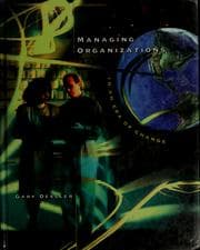 Tapa de Managing organizations in an era of change