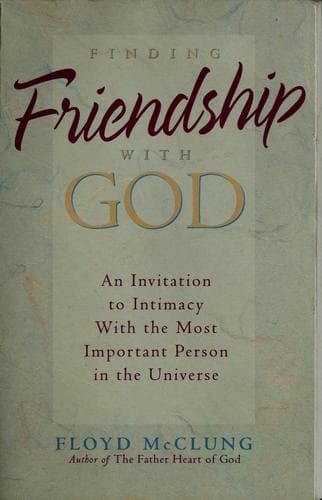Tapa de Finding Friendship with God