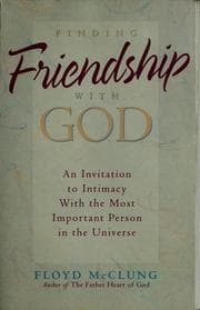Tapa de Finding Friendship with God