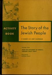 Tapa de The story of the Jewish people