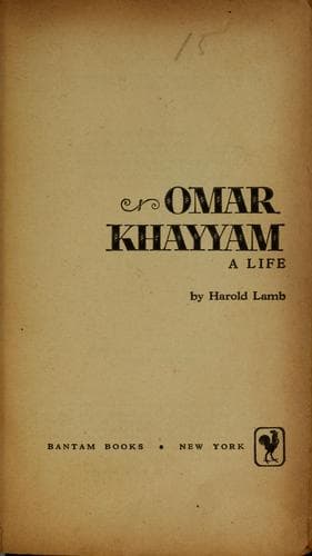 Tapa de 'Omar Khayyām