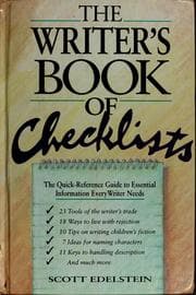 Tapa de The writer's book of checklists