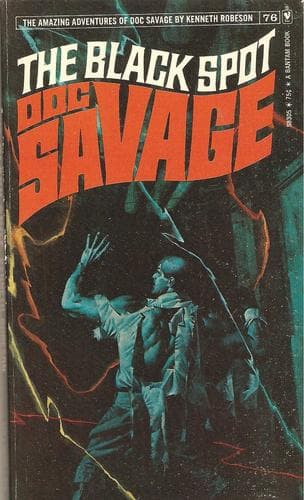 Tapa de Doc Savage. # 76.  The Black Spot.